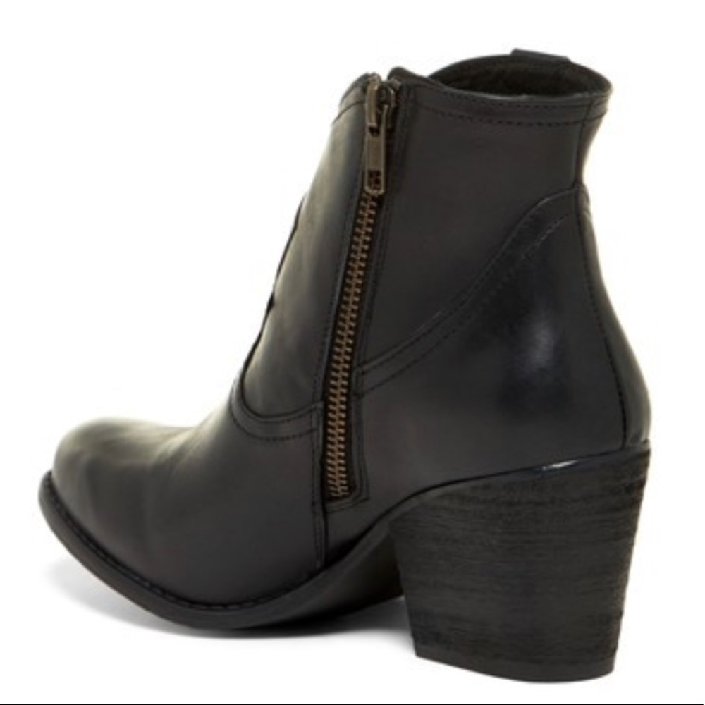 Western Boho Leather Cowboy Boots - Picture 7 of 7